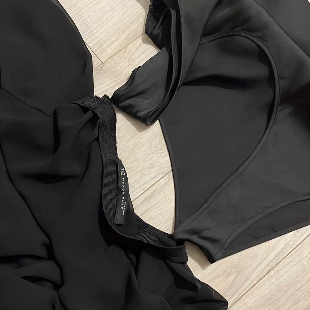 Zara lined black dress - Picture 14 of 15